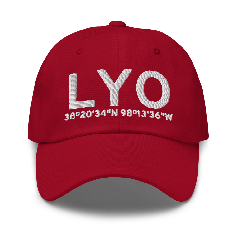 Lyons (KLYO) Airport Hat 