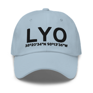 Lyons (KLYO) Airport Hat