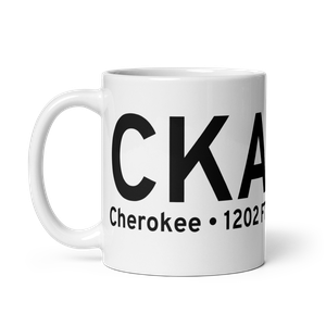 Cherokee (KCKA) Airport Mug