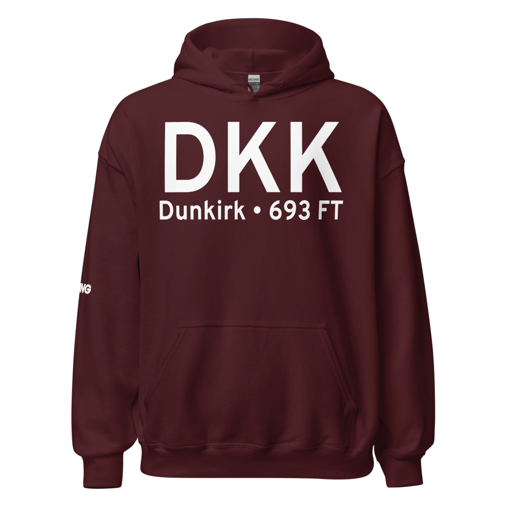 Dunkirk (KDKK) Airport Hoodie Sweatshirt 