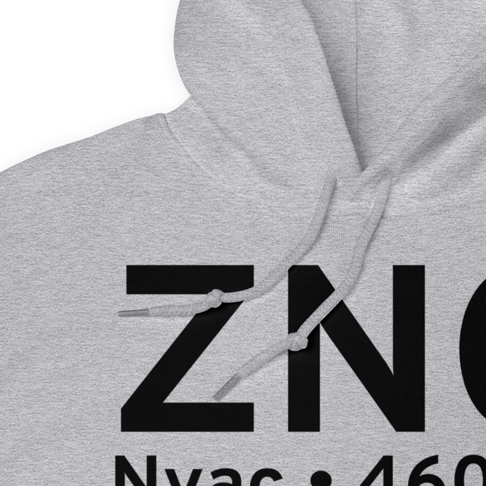 Nyac (ZNC) Airport Hoodie Sweatshirt 