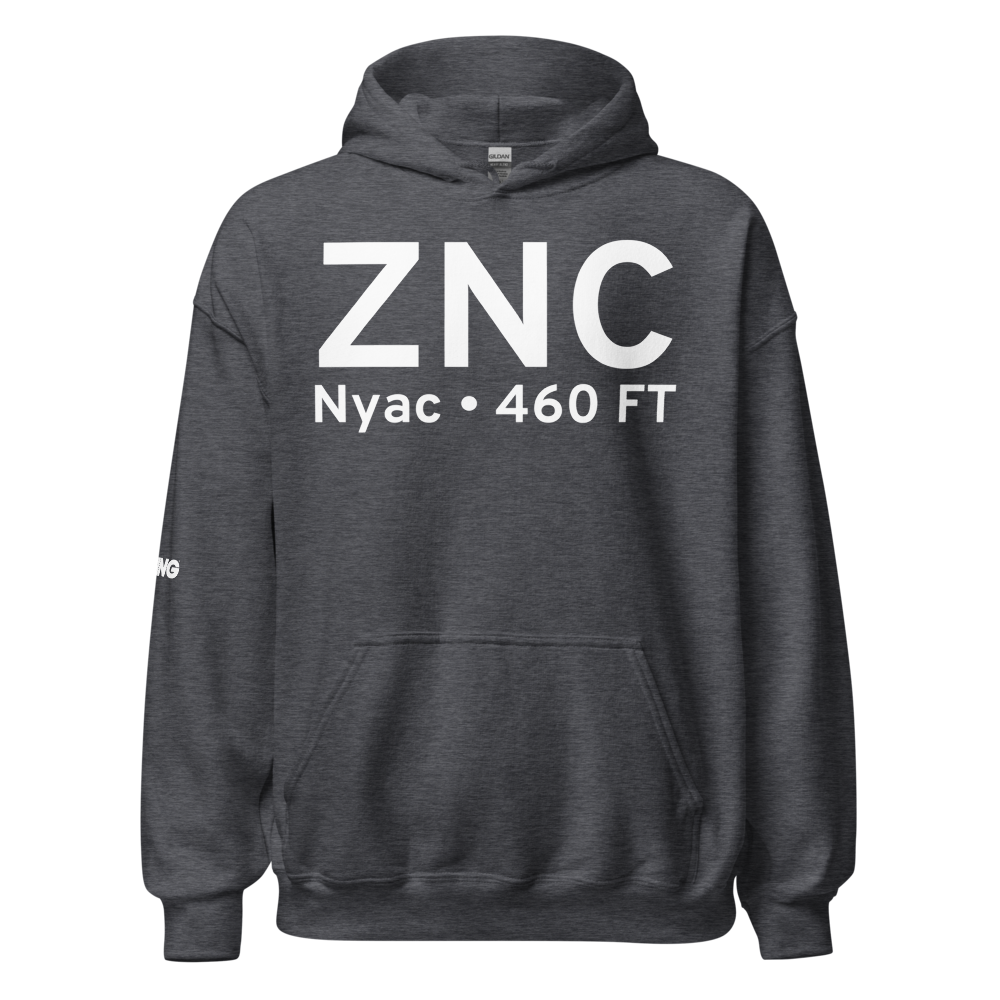 Nyac (ZNC) Airport Hoodie Sweatshirt 