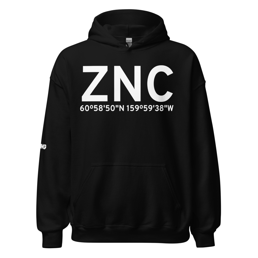 Nyac (ZNC) Airport Hoodie Sweatshirt 