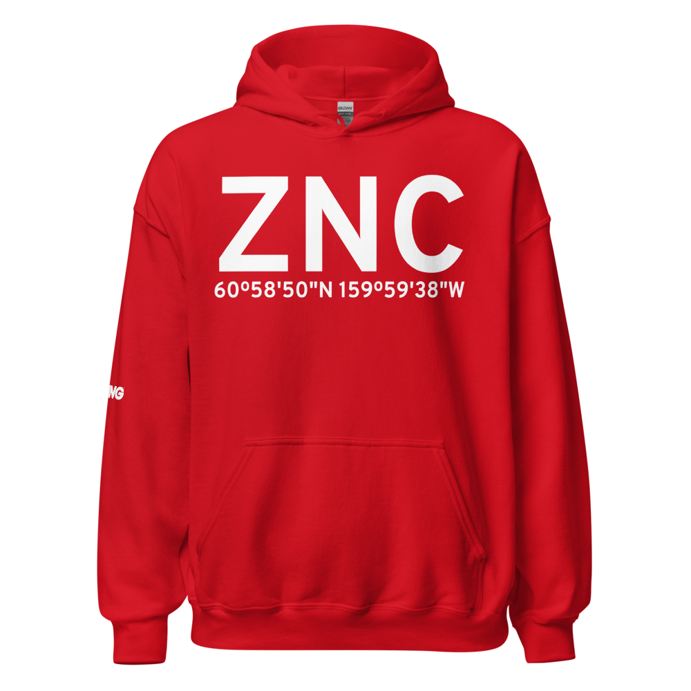 Nyac (ZNC) Airport Hoodie Sweatshirt 