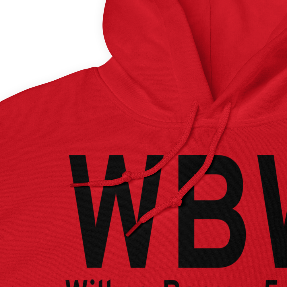 Wilkes-Barre (KWBW) Airport Hoodie Sweatshirt 