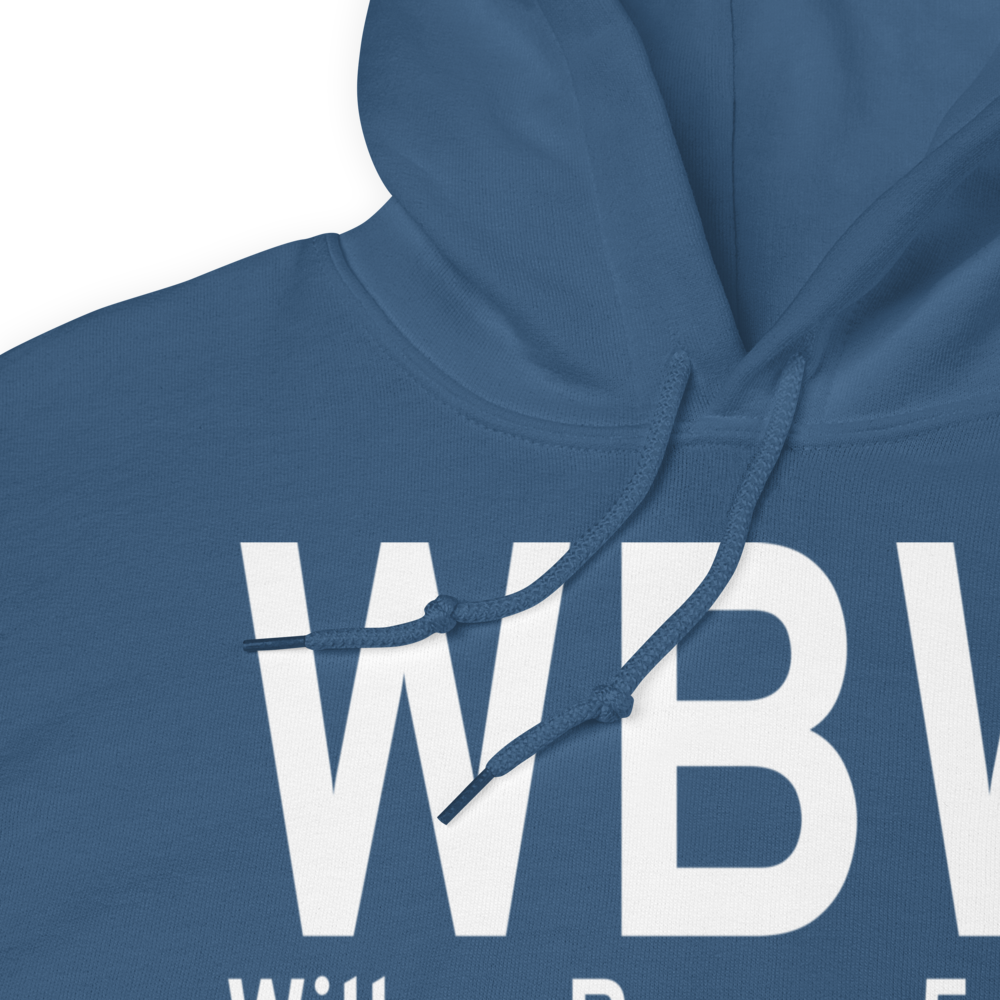 Wilkes-Barre (KWBW) Airport Hoodie Sweatshirt 