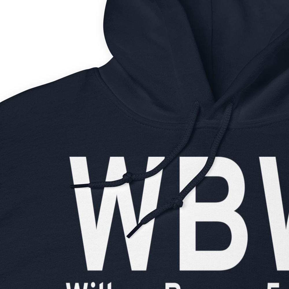 Wilkes-Barre (KWBW) Airport Hoodie Sweatshirt 