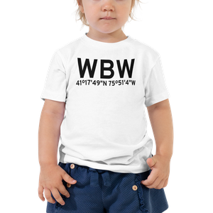 Wilkes-Barre (KWBW) Airport Toddler T-Shirt