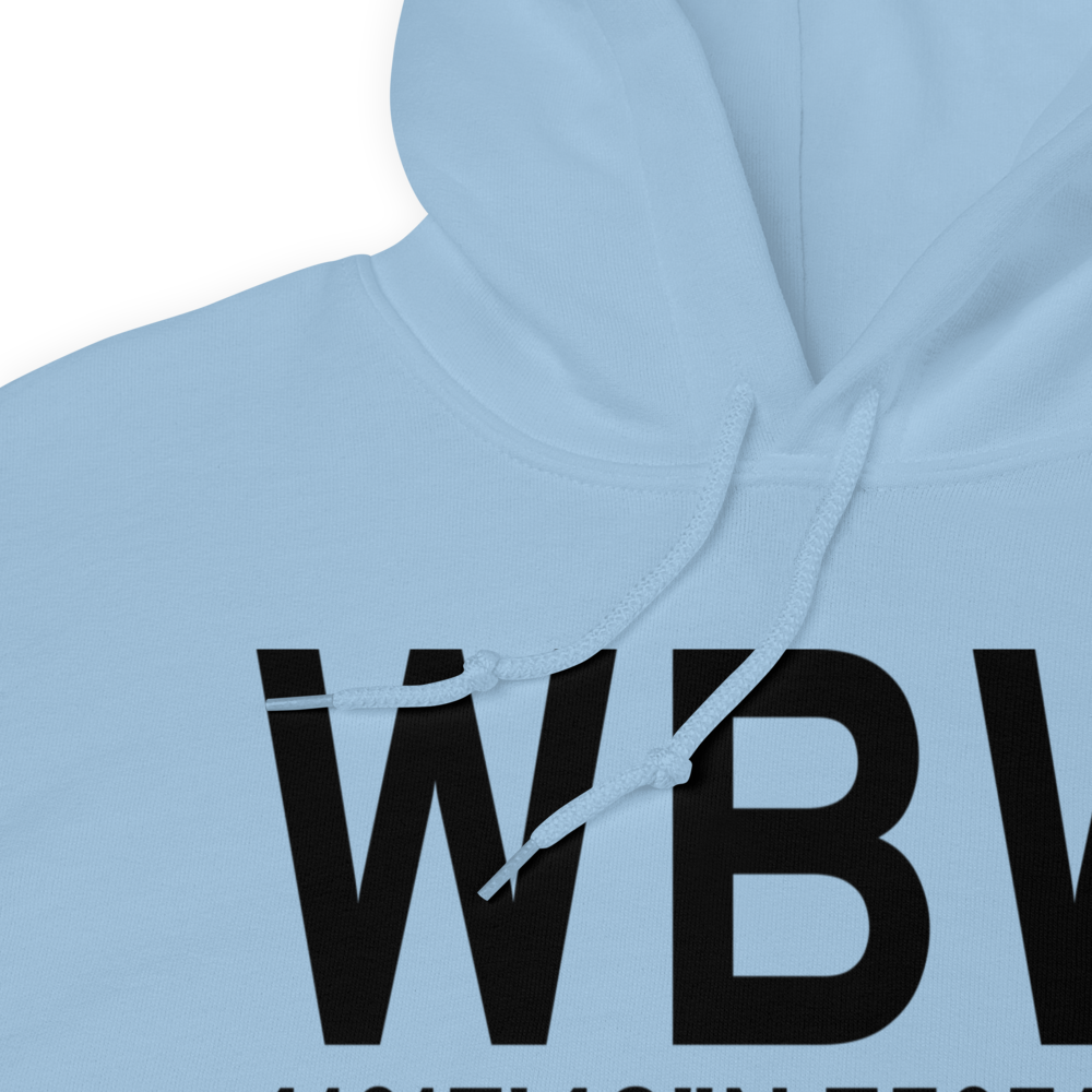 Wilkes-Barre (KWBW) Airport Hoodie Sweatshirt 