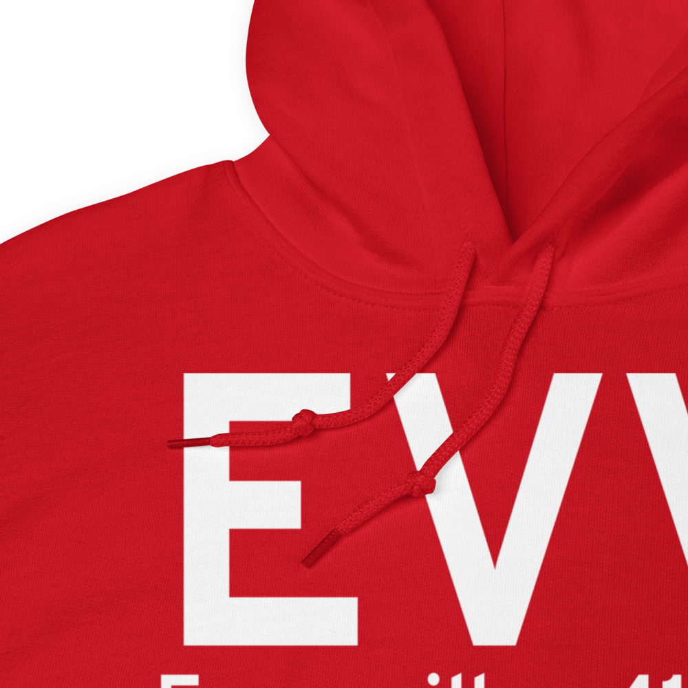 Evansville (KEVV) Airport Hoodie Sweatshirt 