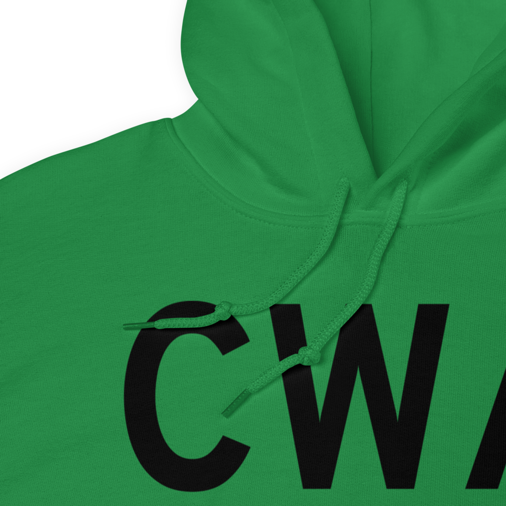 Mosinee (KCWA) Airport Hoodie Sweatshirt 