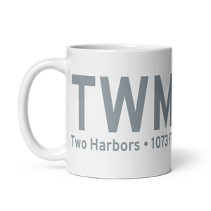 Two Harbors (KTWM) Airport Mug