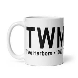 Two Harbors (KTWM) Airport Mug