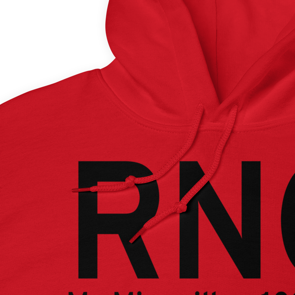 Mc Minnville (KRNC) Airport Hoodie Sweatshirt 