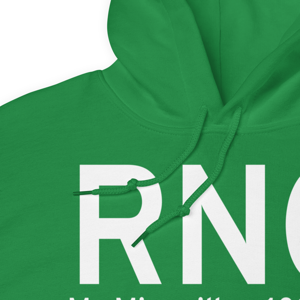 Mc Minnville (KRNC) Airport Hoodie Sweatshirt 