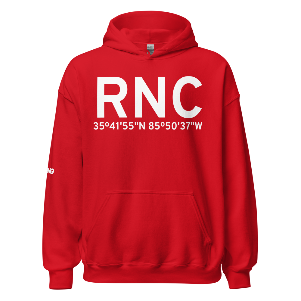 Mc Minnville (KRNC) Airport Hoodie Sweatshirt 