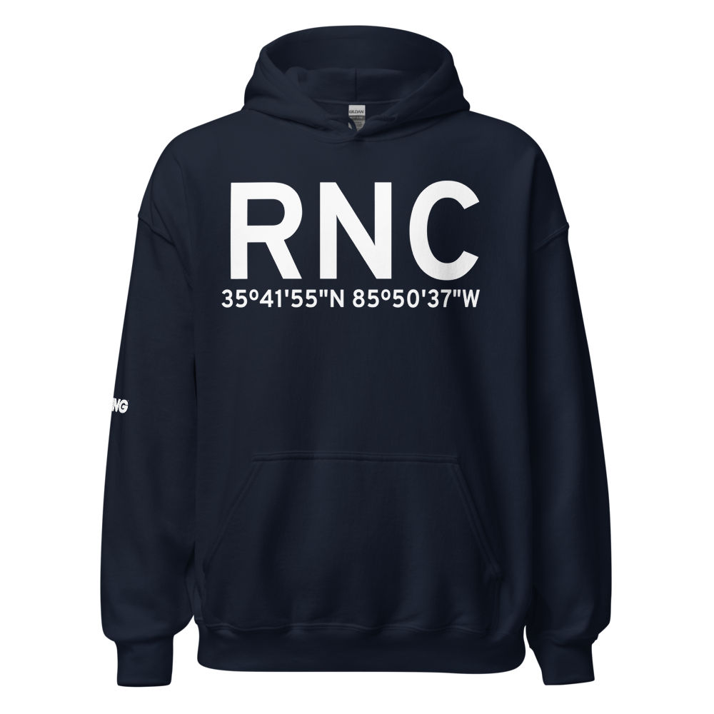 Mc Minnville (KRNC) Airport Hoodie Sweatshirt 