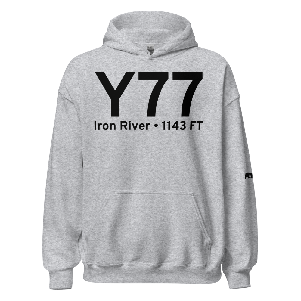 Iron River (Y77) Airport Hoodie Sweatshirt 