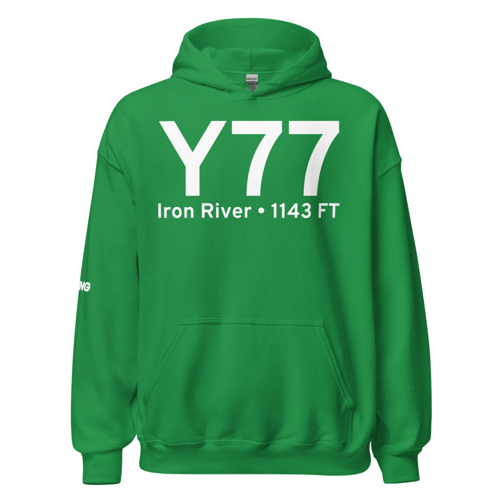 Iron River (Y77) Airport Hoodie Sweatshirt 