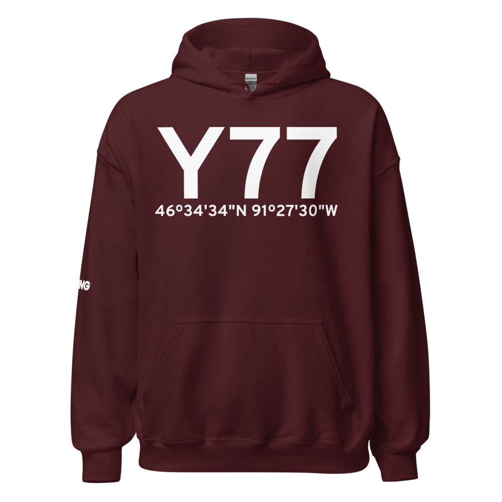 Iron River (Y77) Airport Hoodie Sweatshirt 