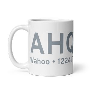 Wahoo (KAHQ) Airport Mug