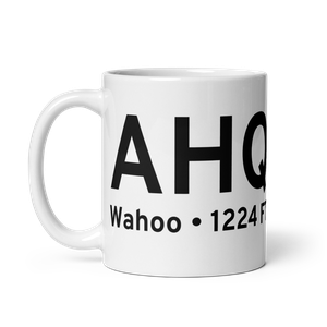 Wahoo (KAHQ) Airport Mug