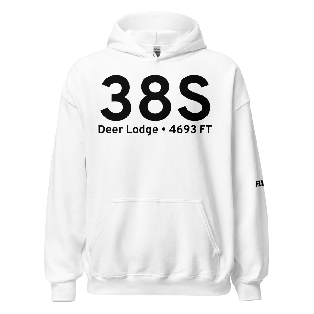 Deer Lodge (K38S) Airport Hoodie Sweatshirt 