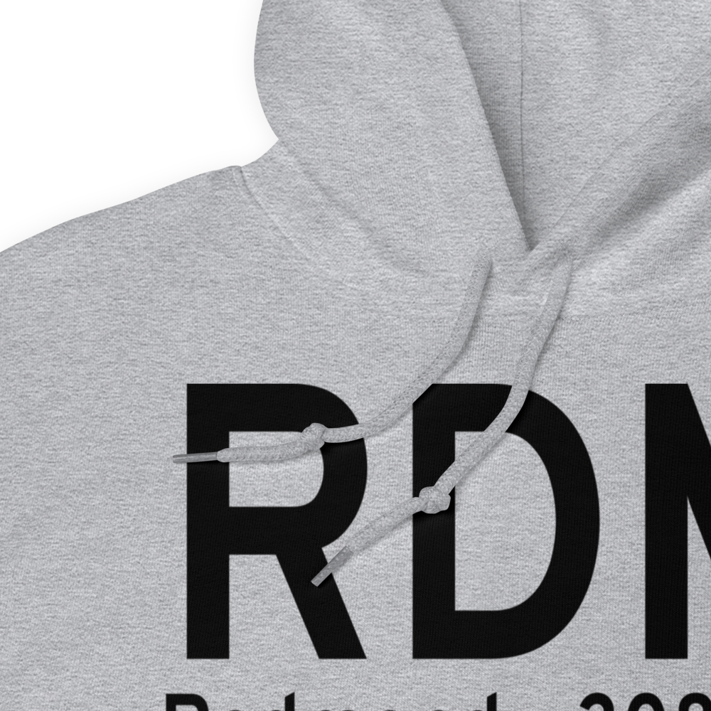 Redmond (KRDM) Airport Hoodie Sweatshirt 