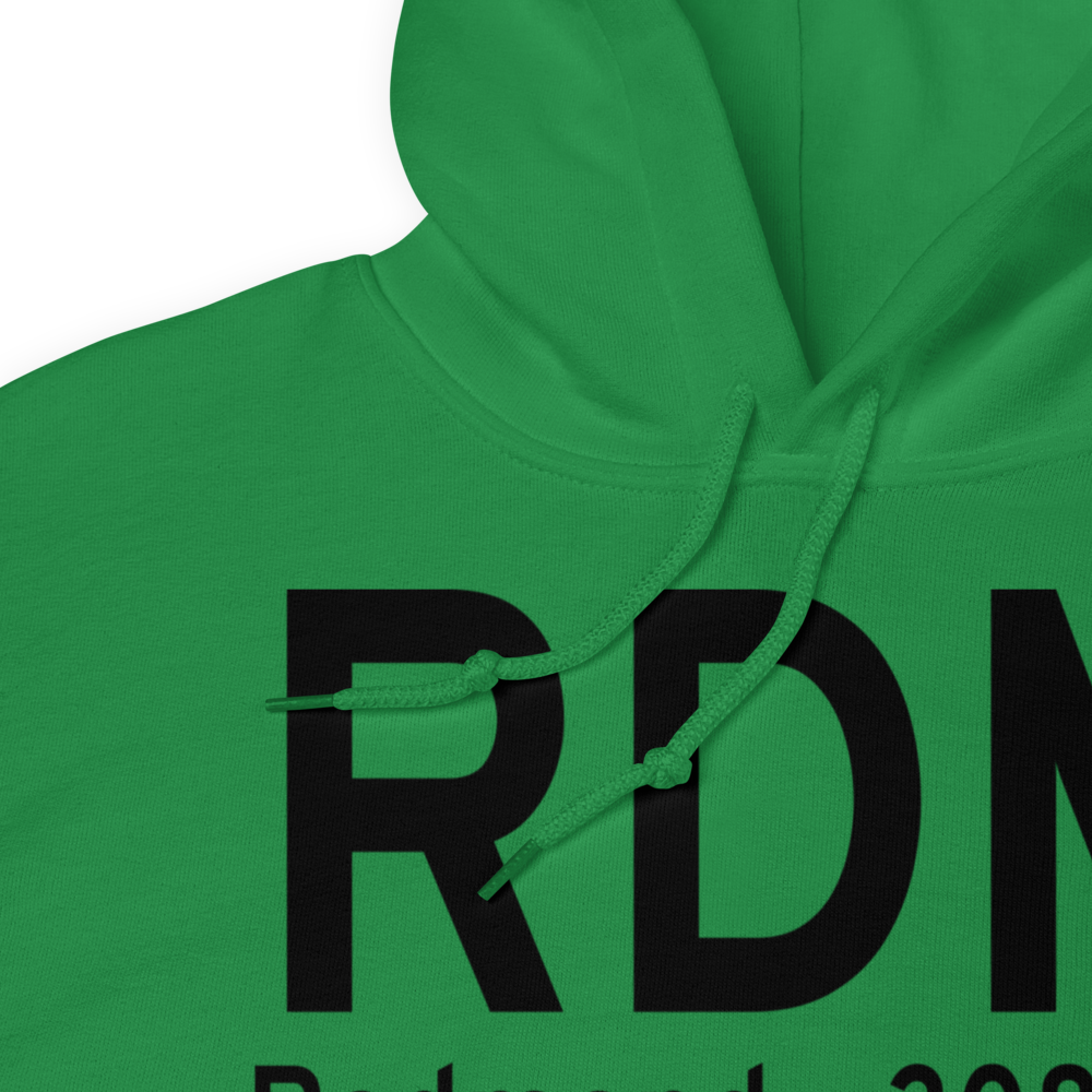 Redmond (KRDM) Airport Hoodie Sweatshirt 