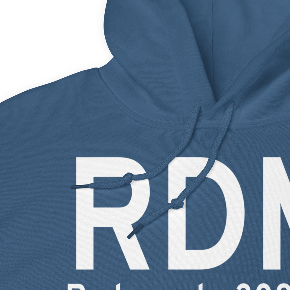 Redmond (KRDM) Airport Hoodie Sweatshirt 