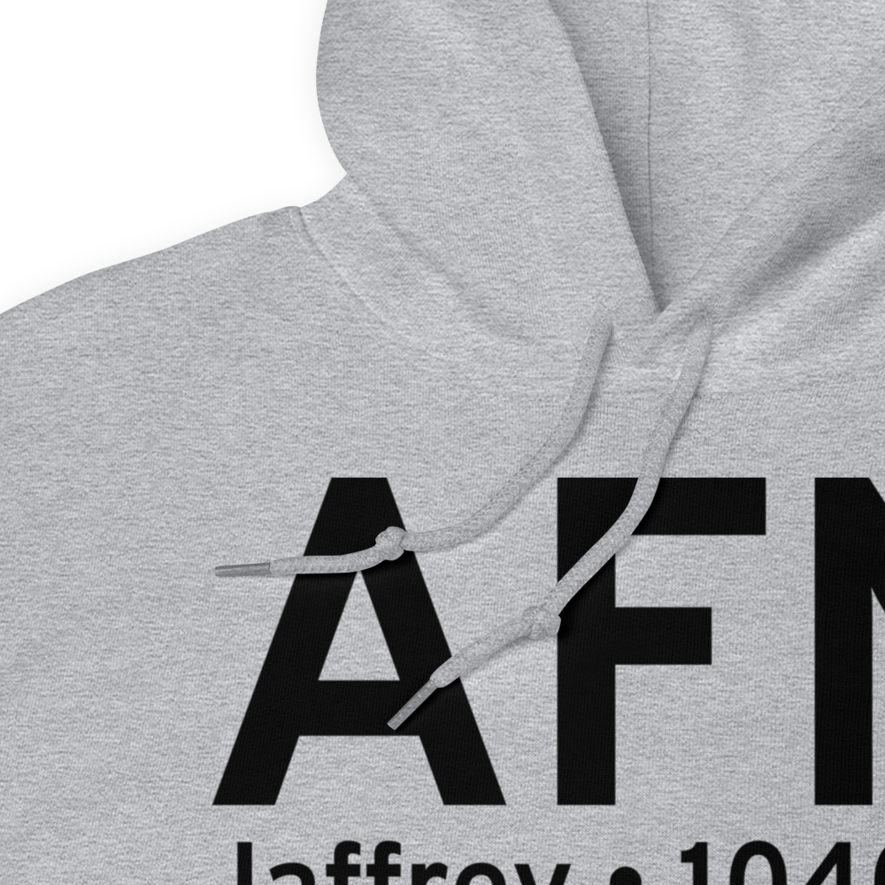 Jaffrey (KAFN) Airport Hoodie Sweatshirt 
