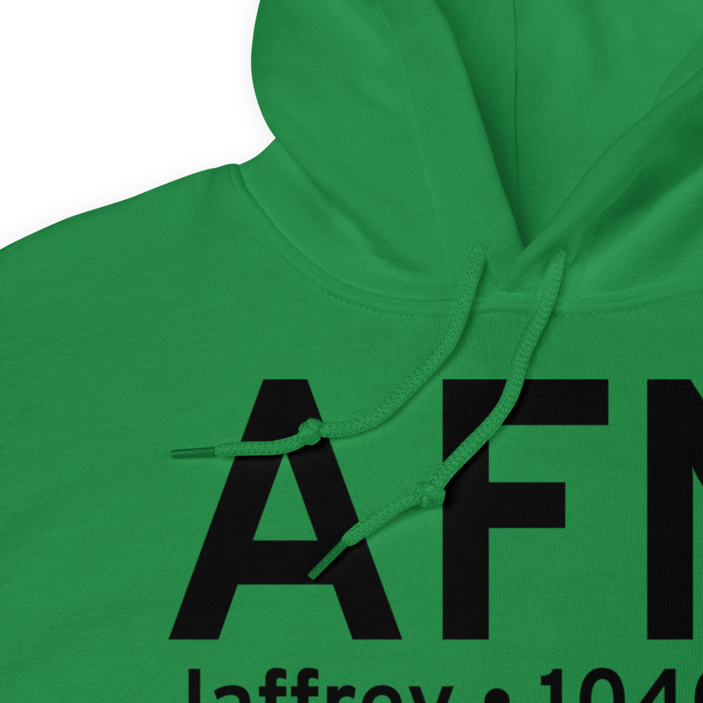Jaffrey (KAFN) Airport Hoodie Sweatshirt 