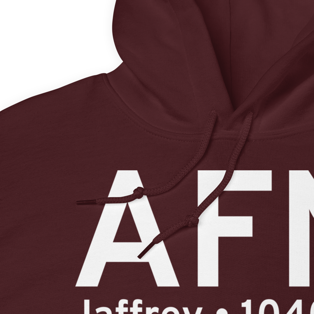Jaffrey (KAFN) Airport Hoodie Sweatshirt 