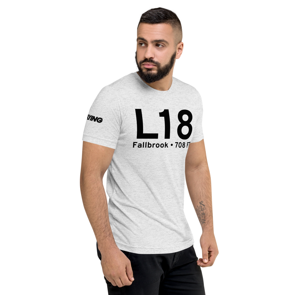 Fallbrook (L18) Airport Tri-blend T-Shirt 