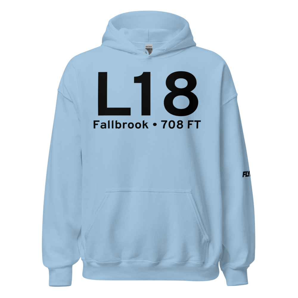 Fallbrook (L18) Airport Hoodie Sweatshirt 
