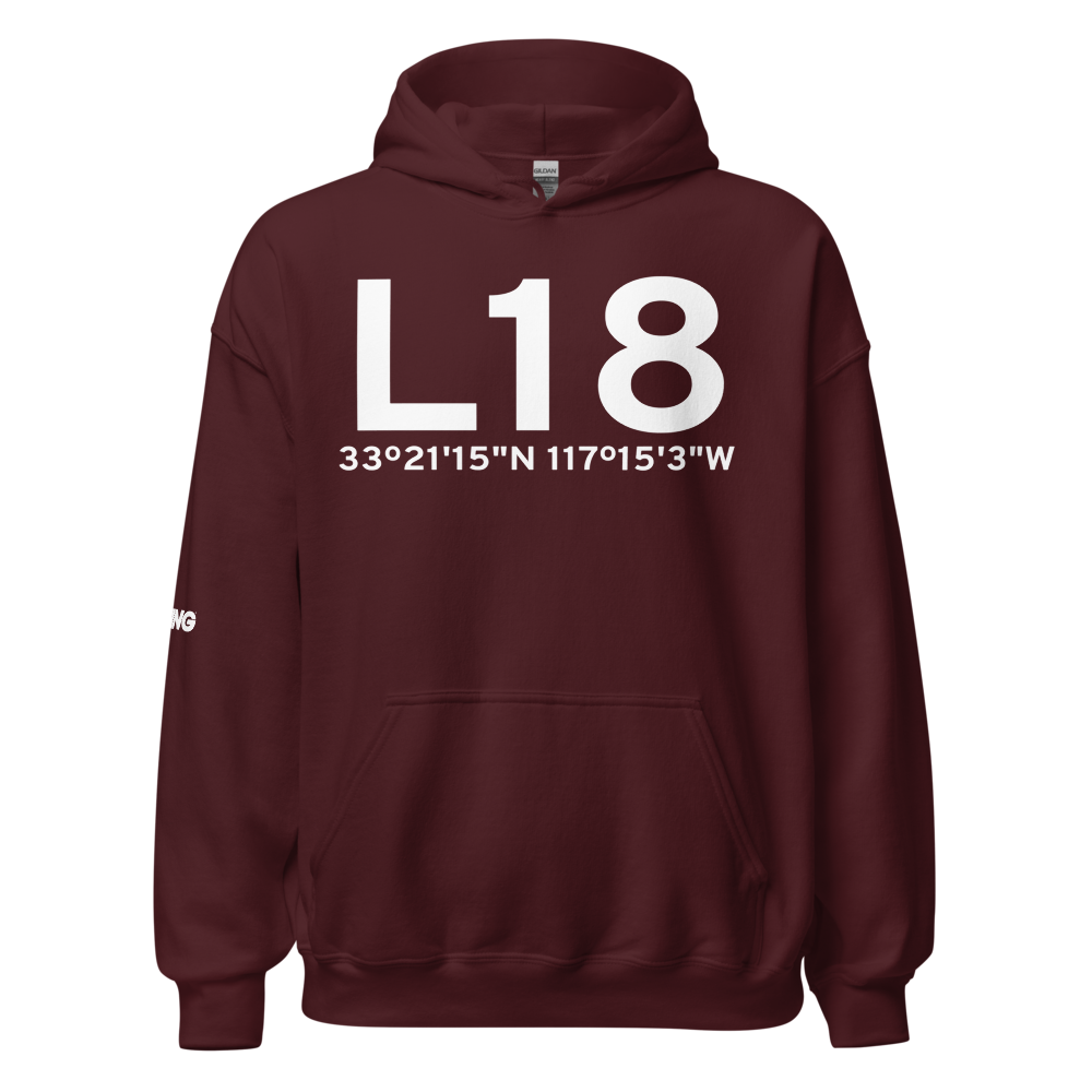 Fallbrook (L18) Airport Hoodie Sweatshirt 