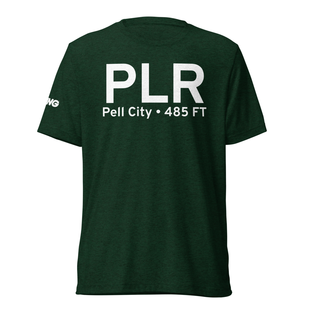 Pell City (KPLR) Airport Tri-blend T-Shirt 