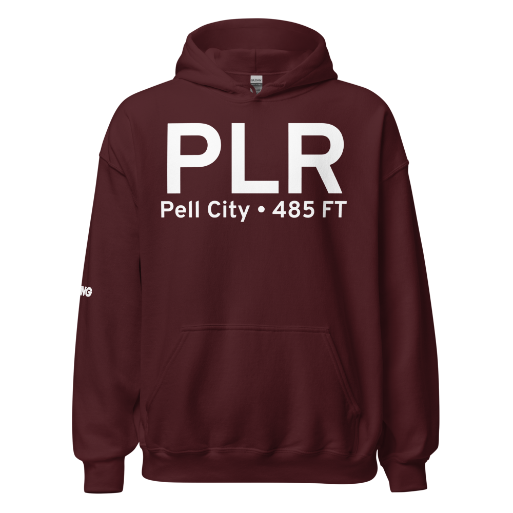 Pell City (KPLR) Airport Hoodie Sweatshirt 