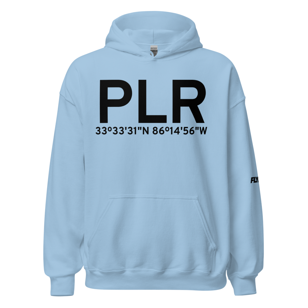 Pell City (KPLR) Airport Hoodie Sweatshirt 