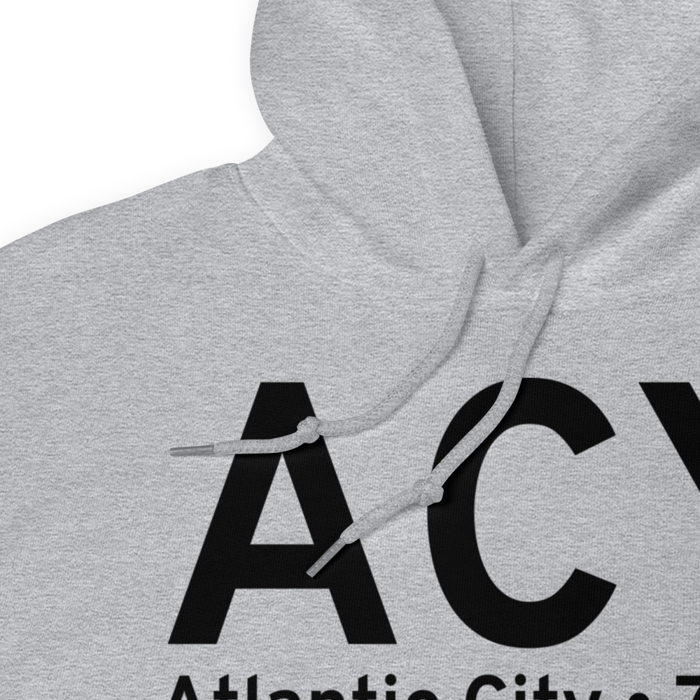 Atlantic City (KACY) Airport Hoodie Sweatshirt 
