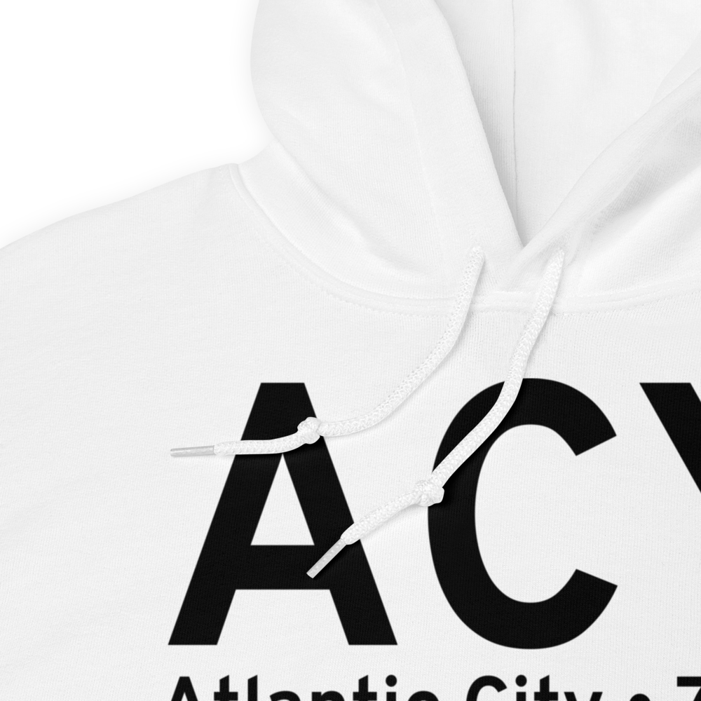 Atlantic City (KACY) Airport Hoodie Sweatshirt 