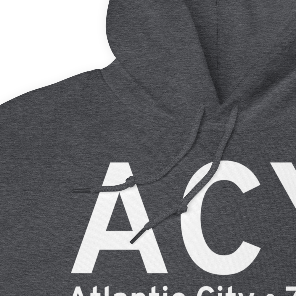 Atlantic City (KACY) Airport Hoodie Sweatshirt 