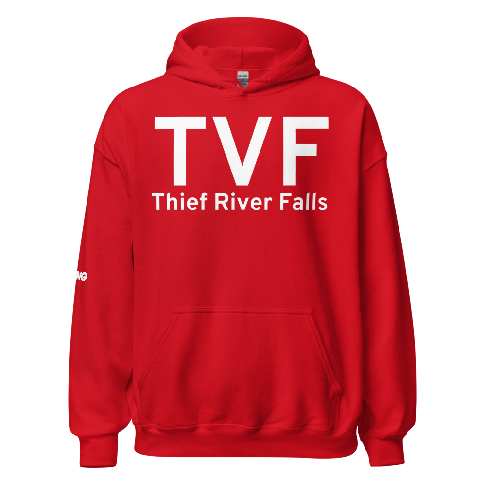 Thief River Falls (KTVF) Airport Hoodie Sweatshirt 