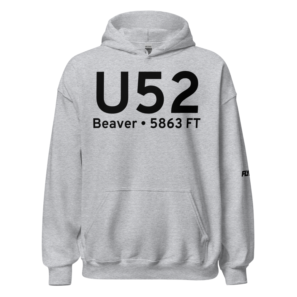 Beaver (KU52) Airport Hoodie Sweatshirt 