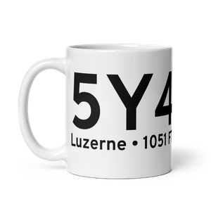 Luzerne (5Y4) Airport Mug