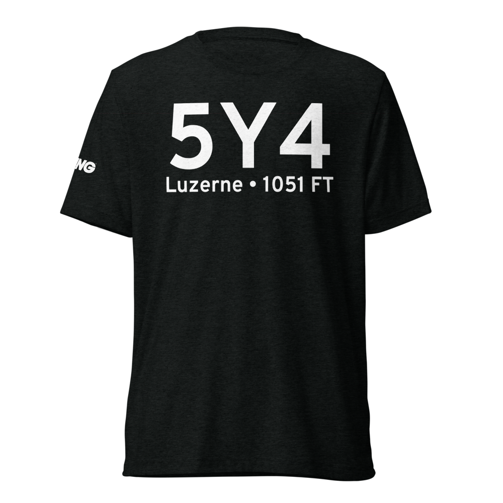 Luzerne (5Y4) Airport Tri-blend T-Shirt 