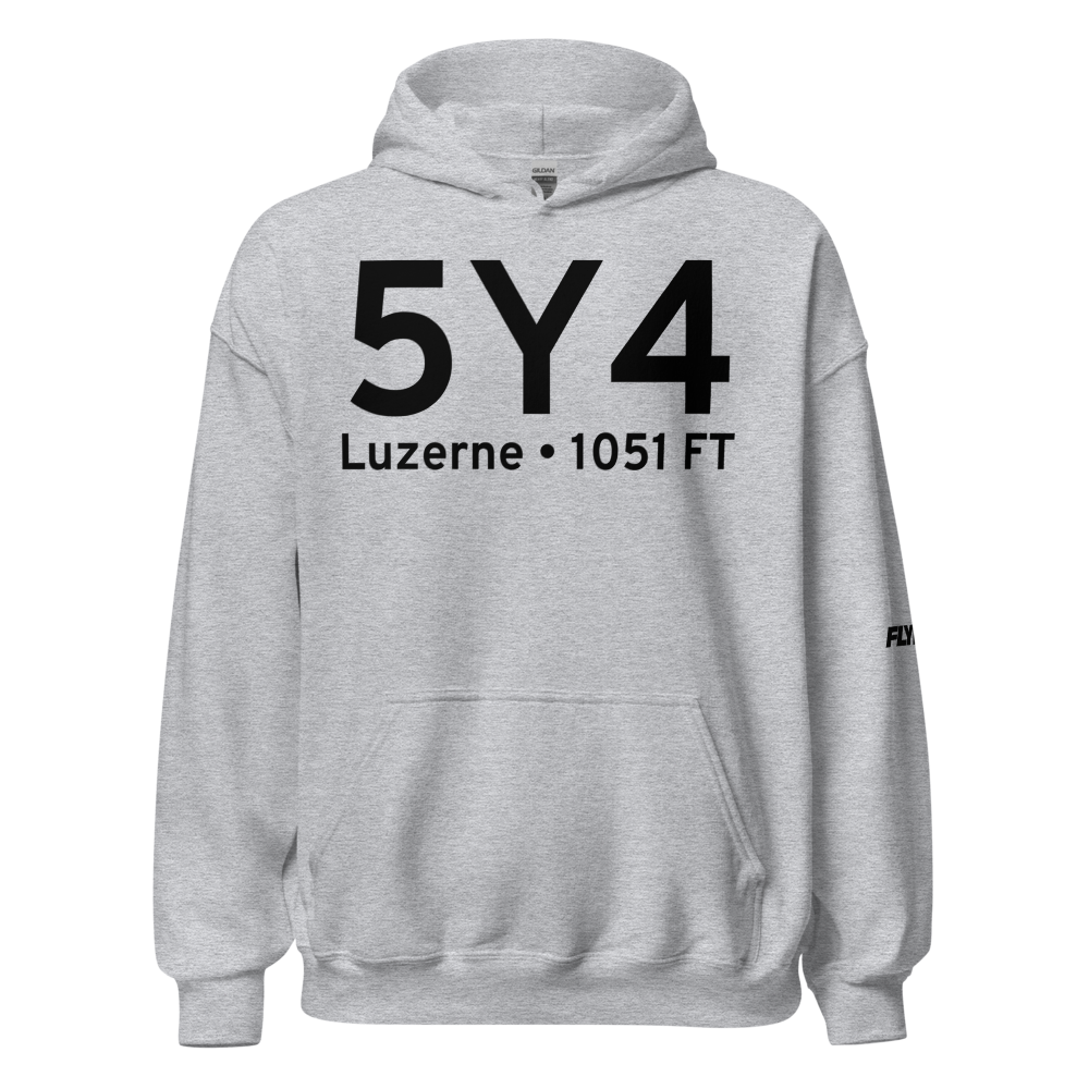 Luzerne (5Y4) Airport Hoodie Sweatshirt 