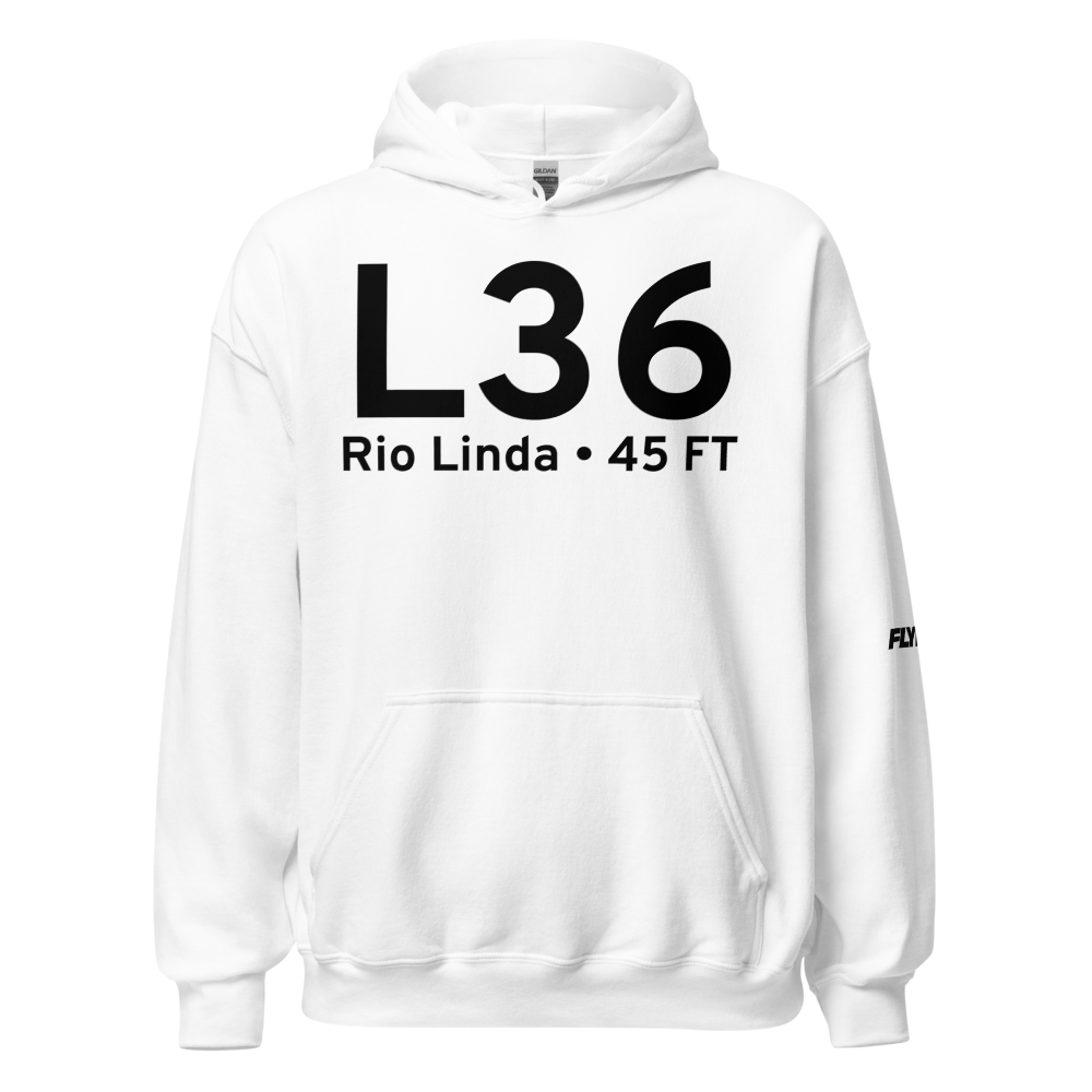 Rio Linda (L36) Airport Hoodie Sweatshirt 