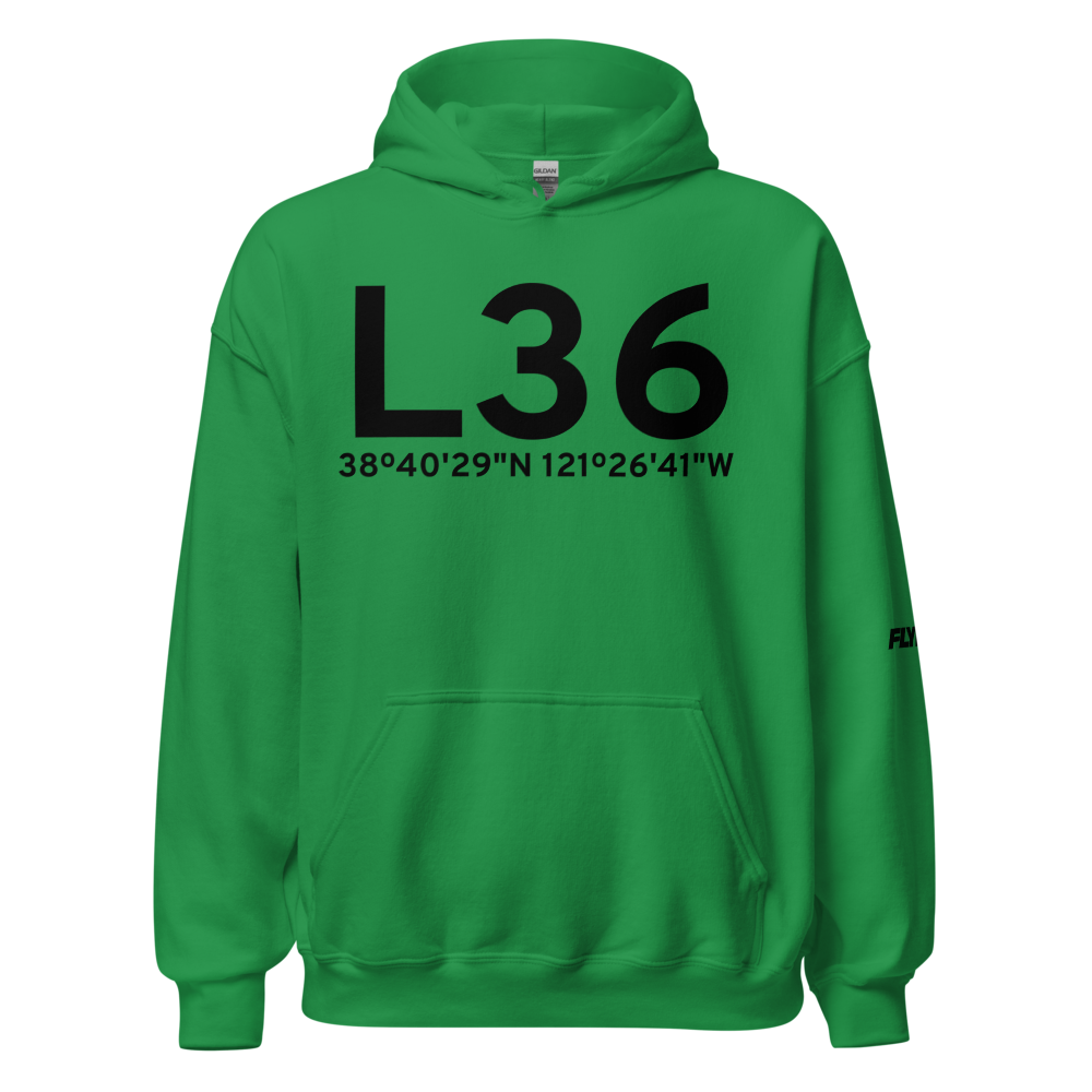 Rio Linda (L36) Airport Hoodie Sweatshirt 