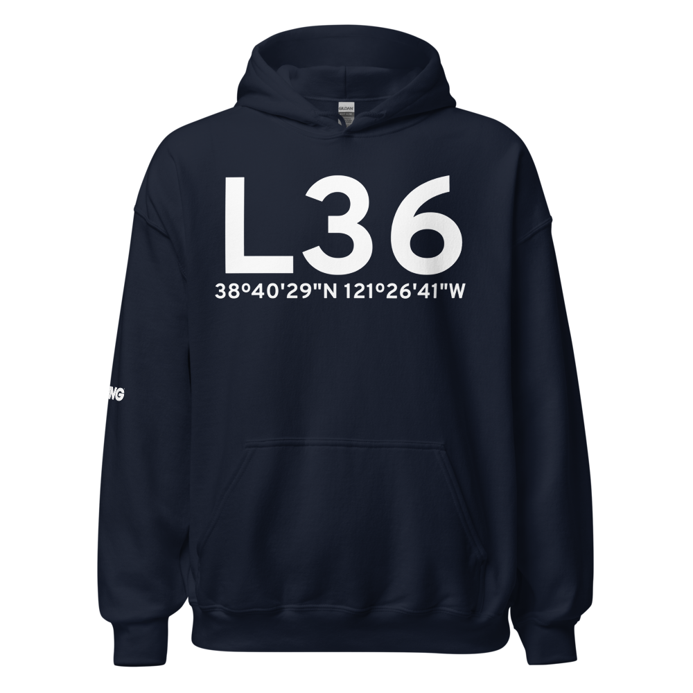 Rio Linda (L36) Airport Hoodie Sweatshirt 